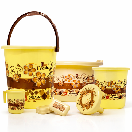 BATHROOM SET 6 PCS