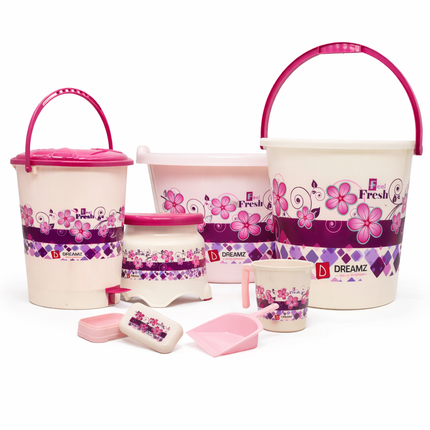 BATHROOM SET 7 PCS