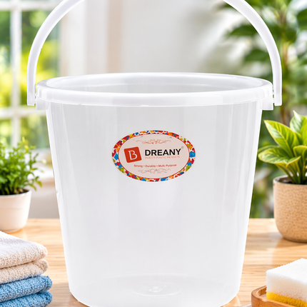 TRANSPRENT BUCKET 18 LTR