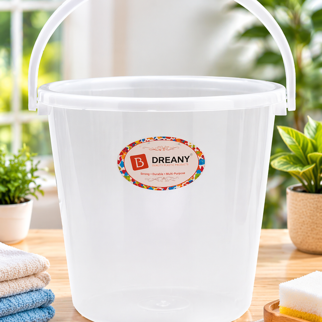 TRANSPRENT BUCKET 18 LTR