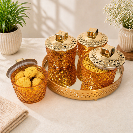 PLUTO 4 PCS SERVING SET
