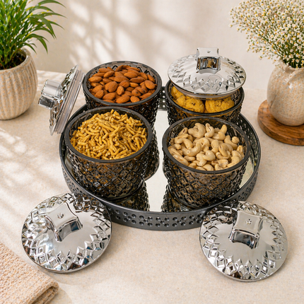 PLUTO 4 PCS SERVING SET