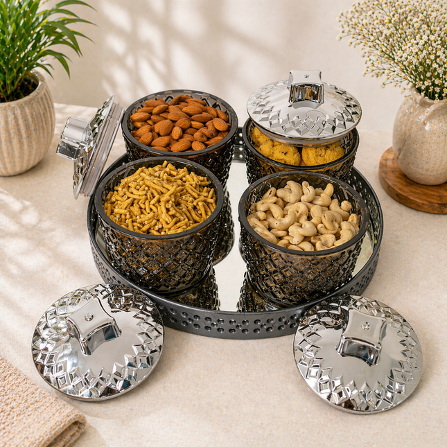 PLUTO 4 PCS SERVING SET