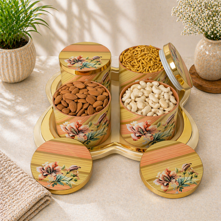 RUBY 4 PCS SERVING SET
