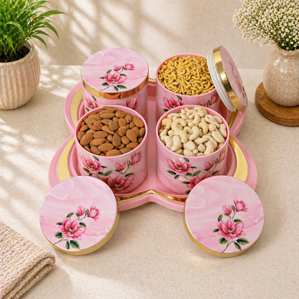 RUBY 4 PCS SERVING SET