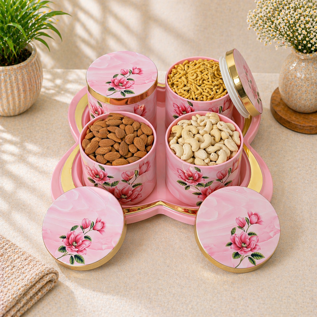 RUBY 4 PCS SERVING SET