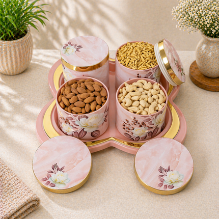 RUBY 4 PCS SERVING SET
