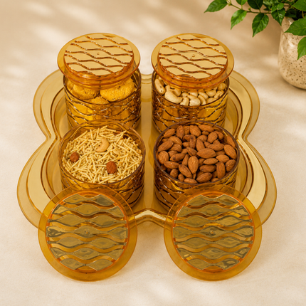 Wave Serving Set 4 pcs