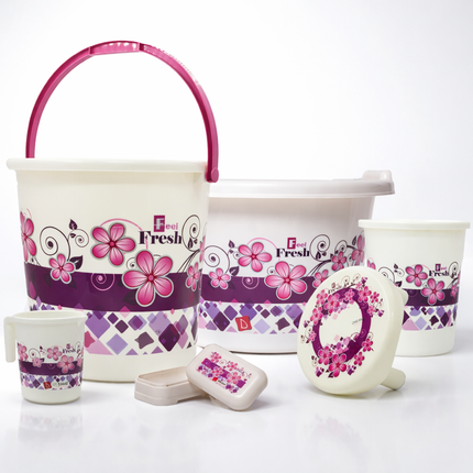 BATHROOM SET 6 PCS