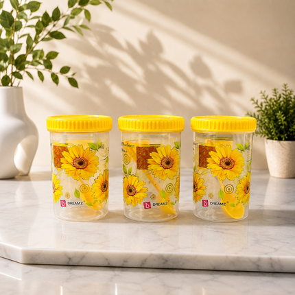 PP CONTAINER 550 ML PRINTED