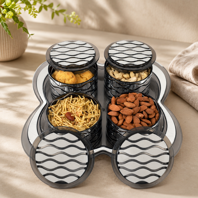 Wave Serving Set 4 pcs