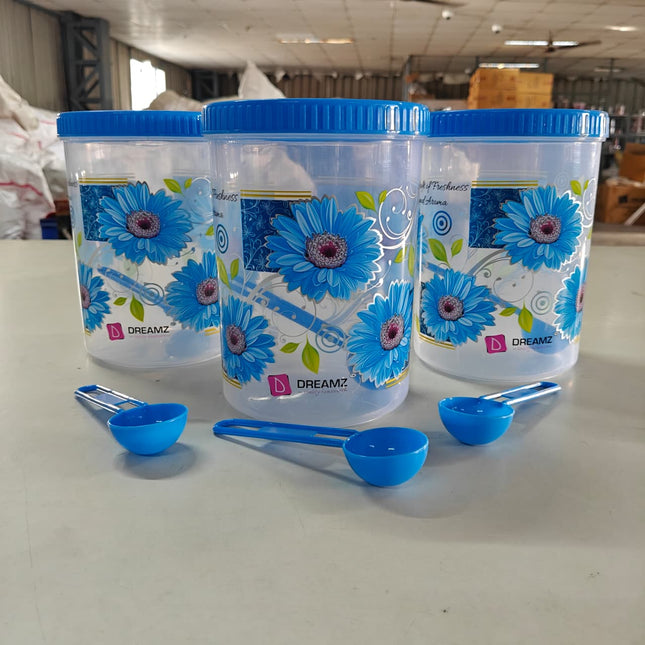 PP CONTAINER 1000 ML PRINTED