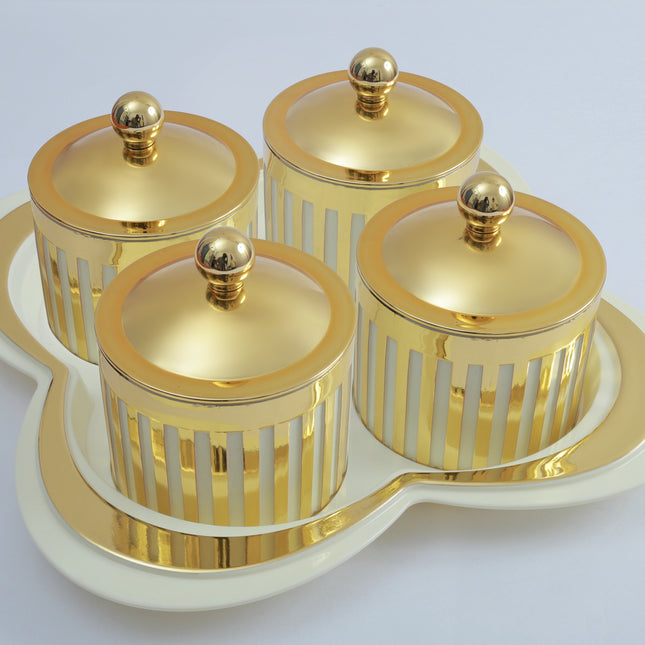 Olivia 4 Pcs Serving Set